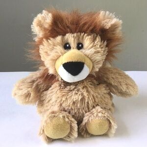 Warmies Lion Plush Microwave Heatable 9” Stuffed Animal Soothing Lavender Scent